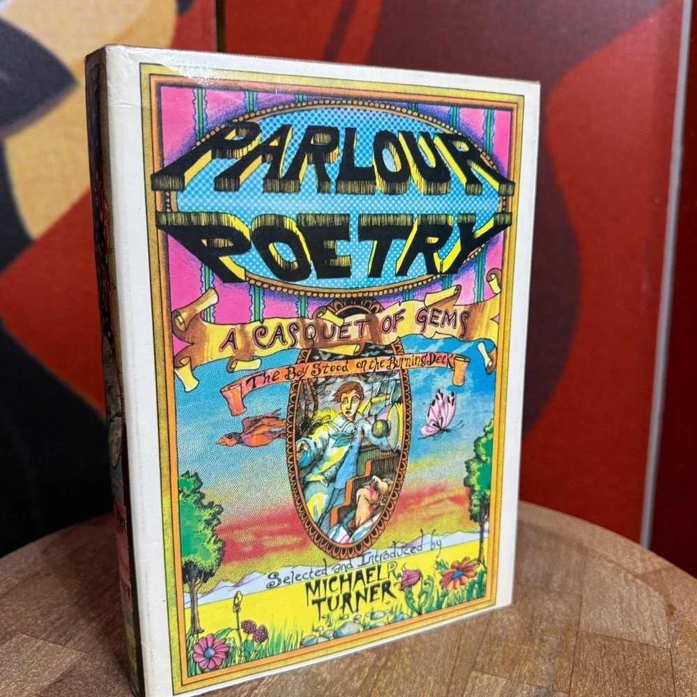 PARLOUR POETRY A Casquet of Gems Illustrated Book Viking Press  1969 HC/DJ